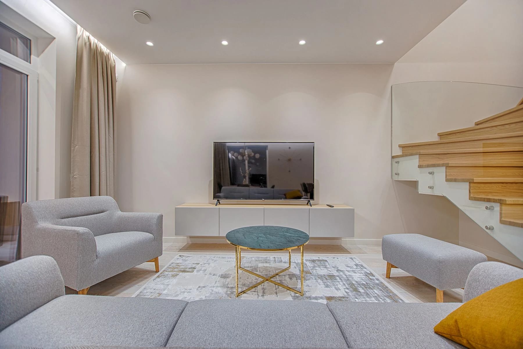A naturally lit interior with a restrained material palette; editorial studio imagery, not a portrait.